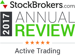 Interactive Brokers reviews: 2017 Stockbrokers.com Awards - 5 Stars - Active Trading